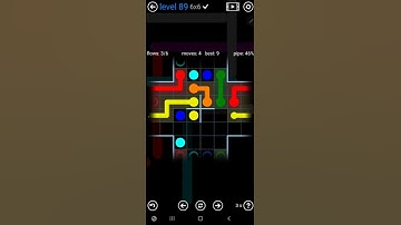 How To Solve Flow Free Party Pack Level 89 6x6 Warps Board Walk Through Solution Walkthrough