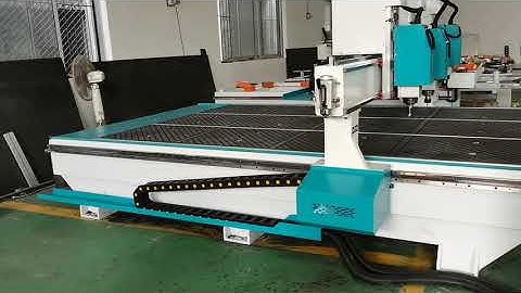 GoodCut Easy Engraving 3 Head CNC Router with Leadshine/Yaskawa Servo Motor Weihong Control System