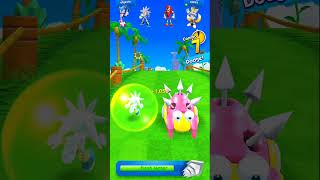 Sonic 🆚 Silver 🆚 Knuckles Gameplay - Who Is Best?🤔#shorts