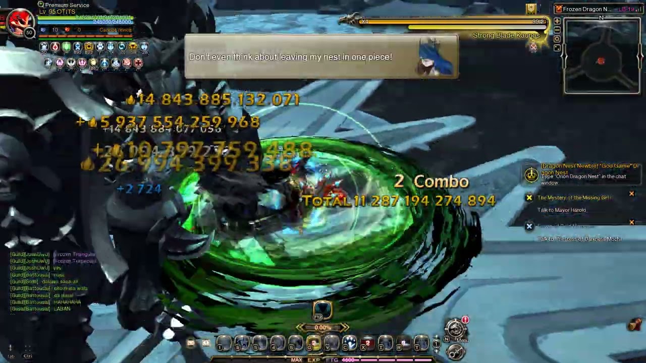 Orion Dragon Nest Barb Showcase