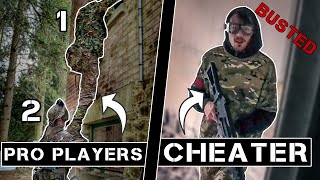 PRO Players BUSTING Airsoft CHEATER(Mr Godmode)