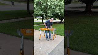 Bora Speedhorses
I love how fast I can set up these Bora Speedhorses in the driveway. Set these up and throw a piece of plywood on top and you have an instant workbench for those great summer evening work sessions. These are the XT models with adjustable legs.
@BoraTool #boratool #oxtool #speedhorse #sawhorse #construction Bora Speedhorses