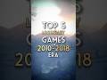 TOP GAMES OF 2010 - 2018 ERA 🥲
