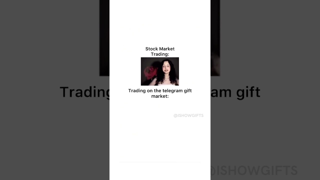 Trading on the telegram gifts market: 