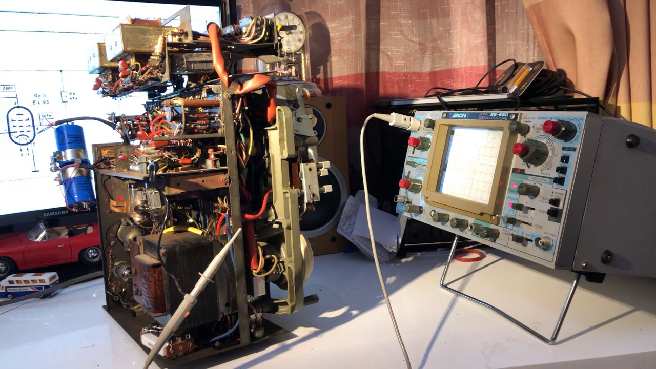 PART 7 of 13: Grundig TK64 Valve Reel To Reel Tape Recorder, recording distortion