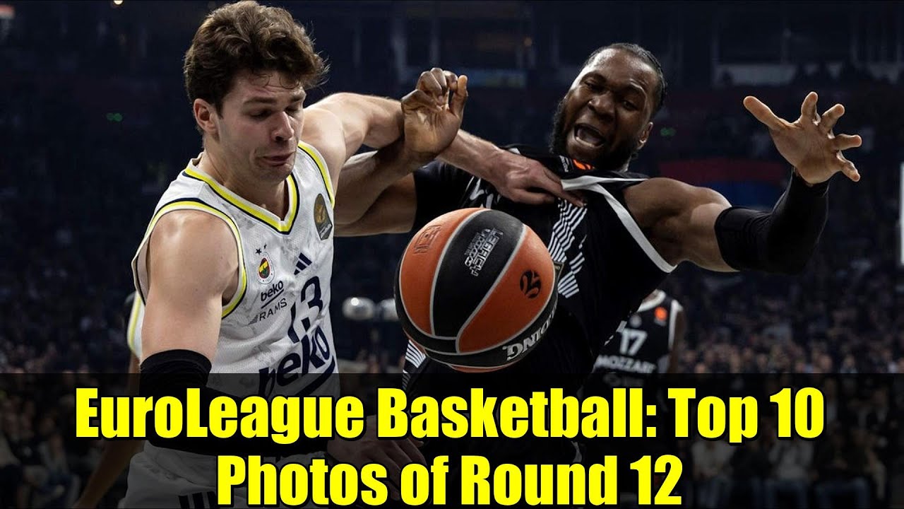 EuroLeague Basketball: Top 10 Photos of Round 12 | Best Moments