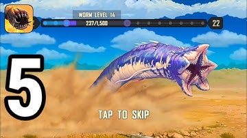 Death Worm - Gameplay Walkthrough Part 5 (Android, iOS) | GAMING Kid