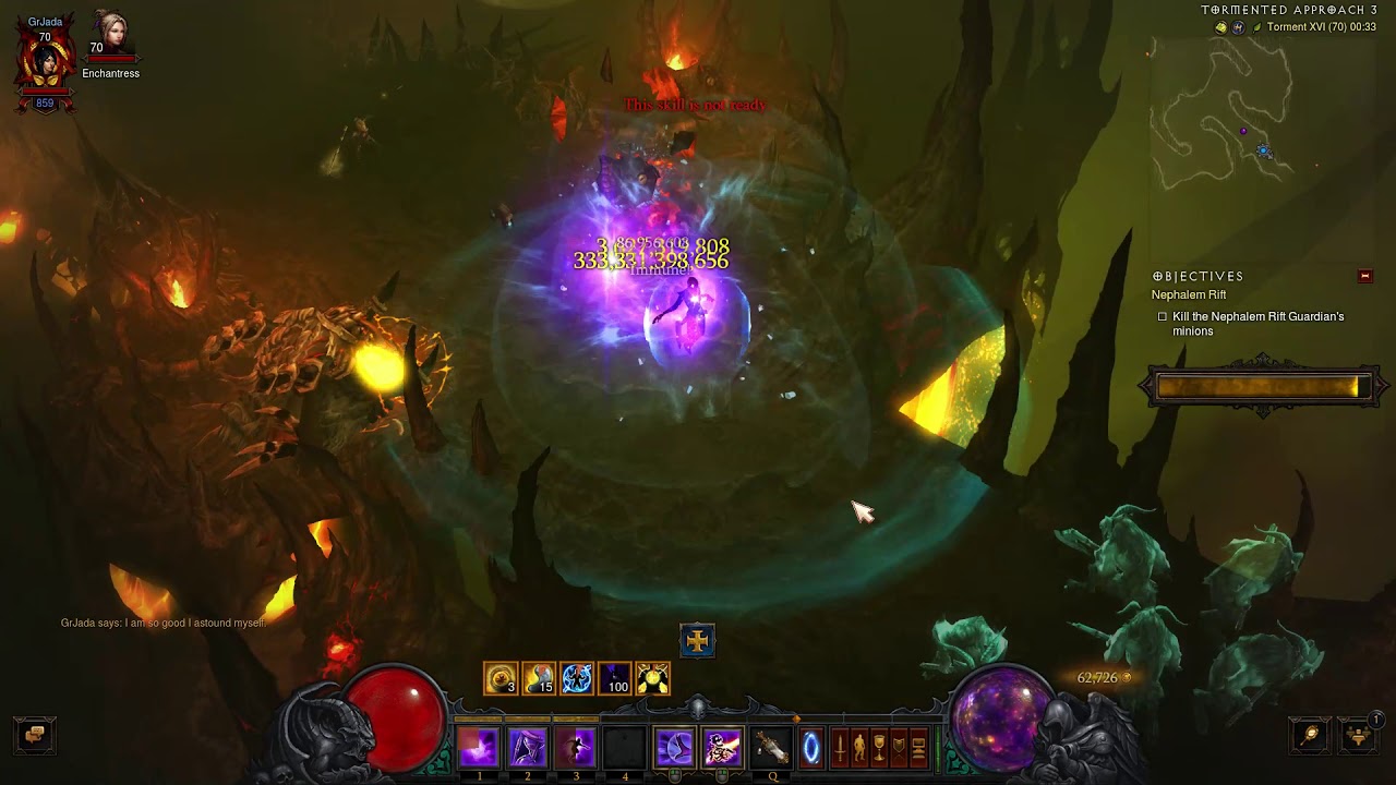 Diablo 3 T16 Nephalem Rift Run with Gelatinous Sire Spawn YouTube