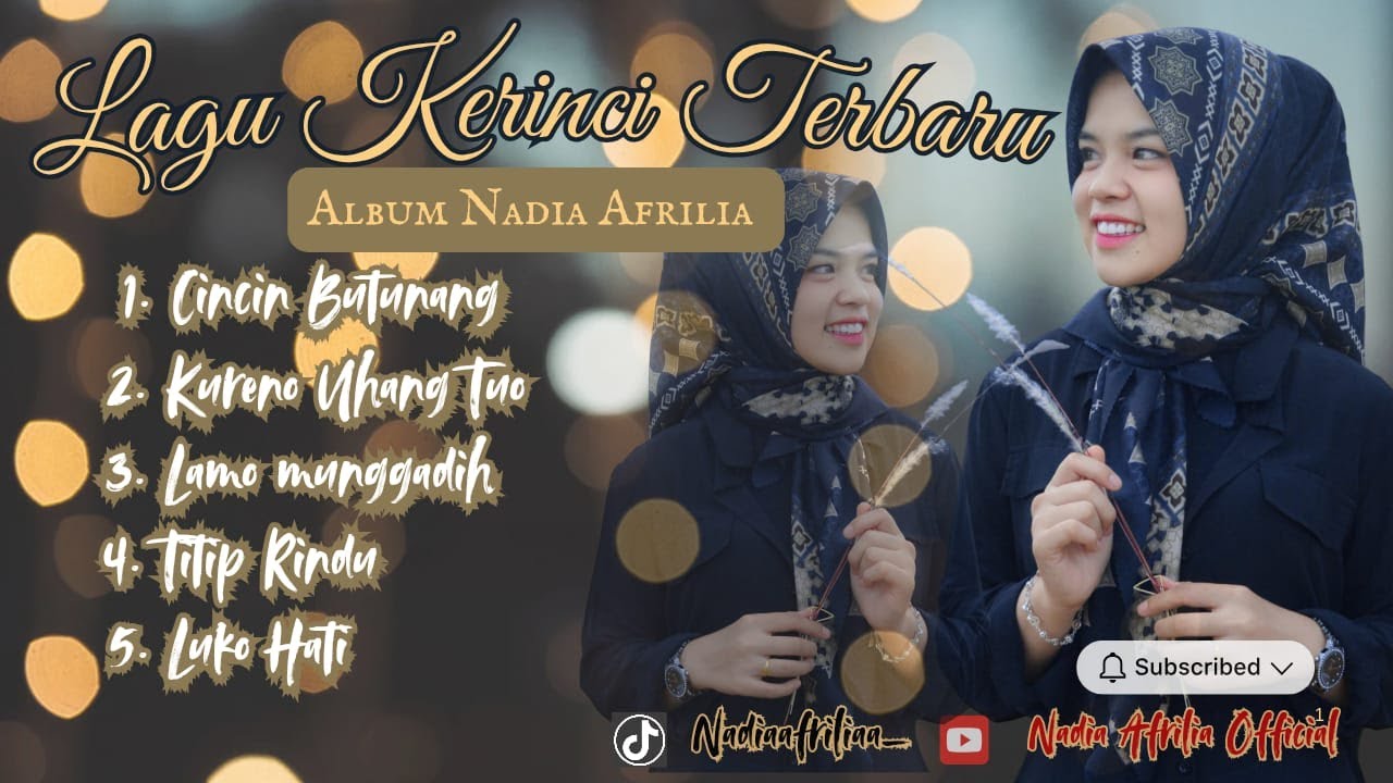 ALBUM LAGU KERINCI TERBARU SOLO - NADIA AFRILIA