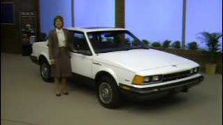 1986 Buick Century Manufacturer Laserdisc Promotional Video