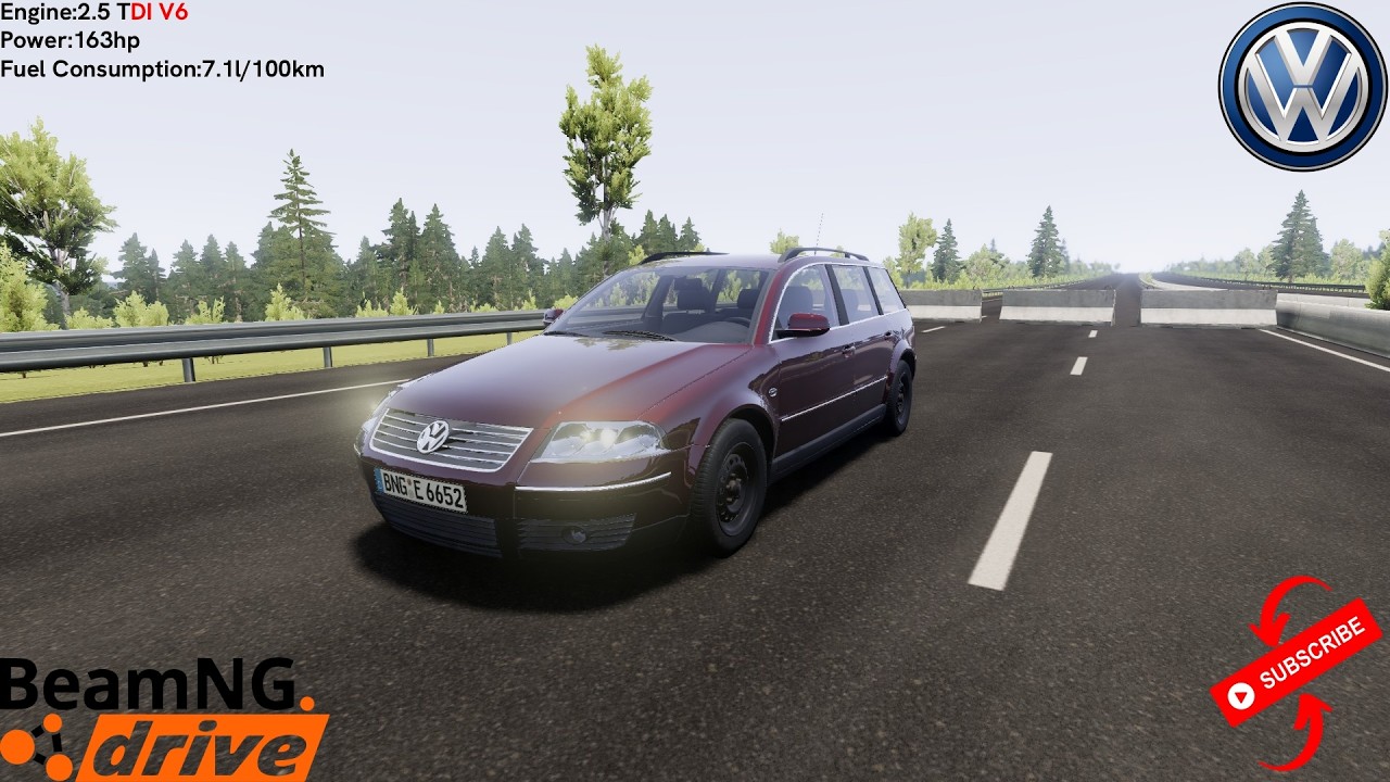 BeamNG Drive - Volkswagen Passat B5.5 Variant