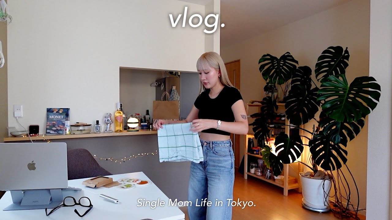 6:30起床🌧️30代中学生ママのリアルな日常。お弁当作り、雑談、ZARA HOME・無印良品の購入品紹介 | Single Mom Life in Tokyo