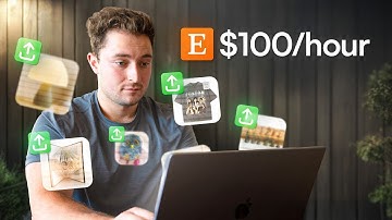 How I Post 100 Digital Products to Etsy in 1 Hour