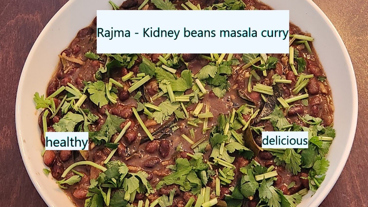 Rajma .... Kidney beans masala curry   ......      healthy  .....     delicious
