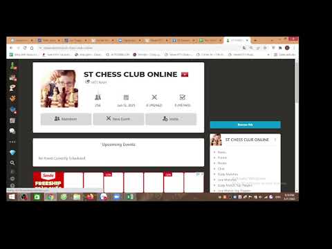 Video HƯỚNG DẪN CÁCH TẠO GIẢI ĐẤU CỜ VUA ONLINE TRÊN... - YouTube