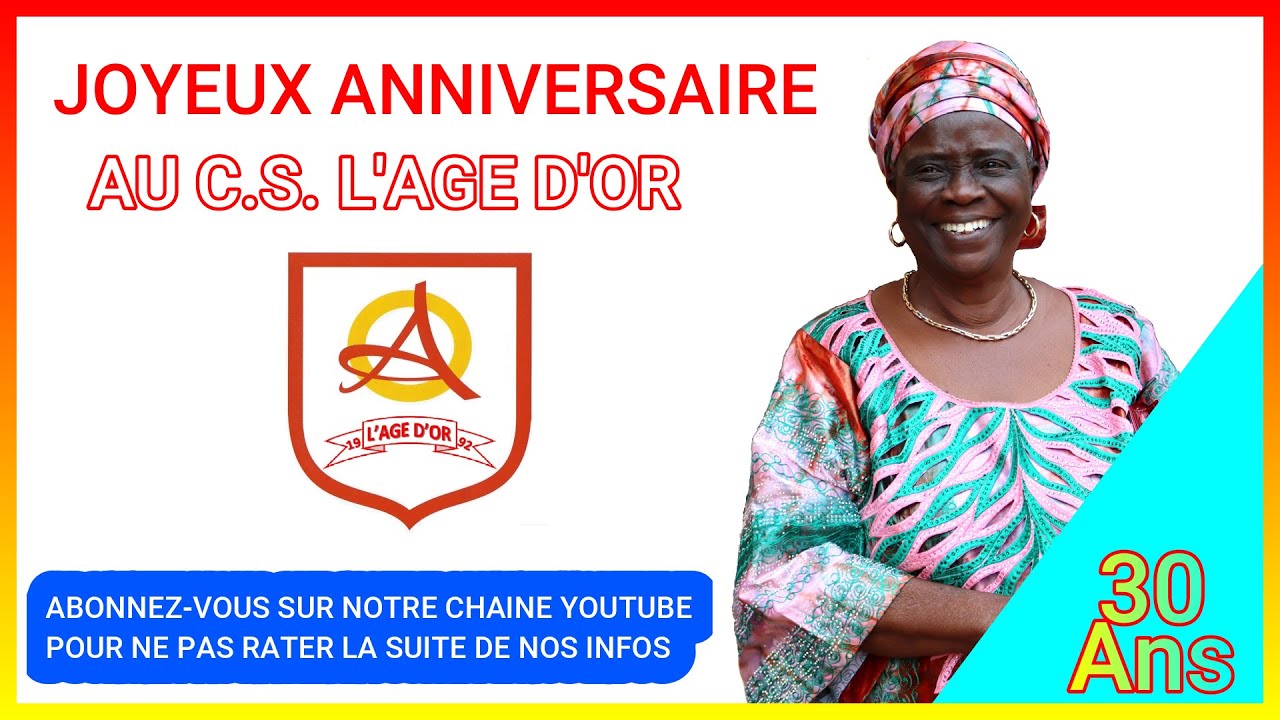 CELEBRATION 30 ANS DU COMPLEXE SCOLAIRE L'AGE D'OR - LUBUMBASHI-RDC - 21 OCTOBRE 2022