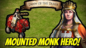 FIRST MOUNTED MONK HERO! - JADWIGA | AoE II: Definitive Edition