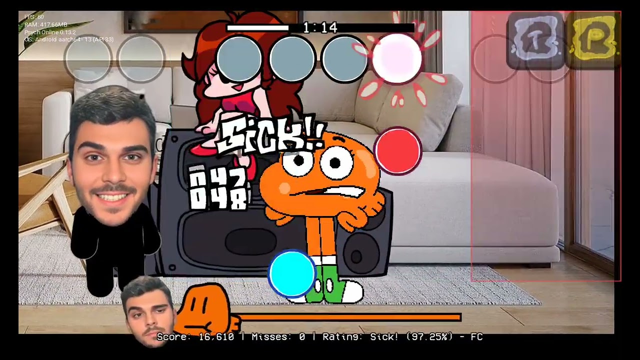 Fnf Robinson Rumble psych online skins (download)