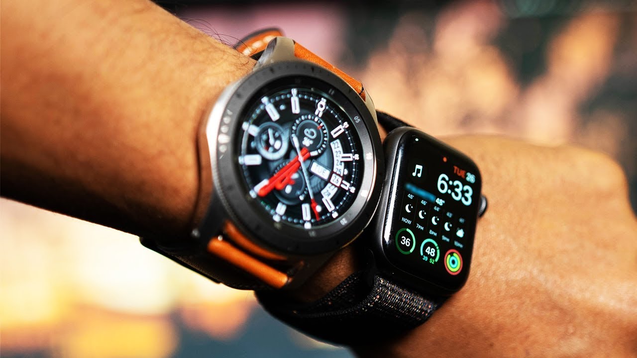 galaxy watch 42mm vs apple watch