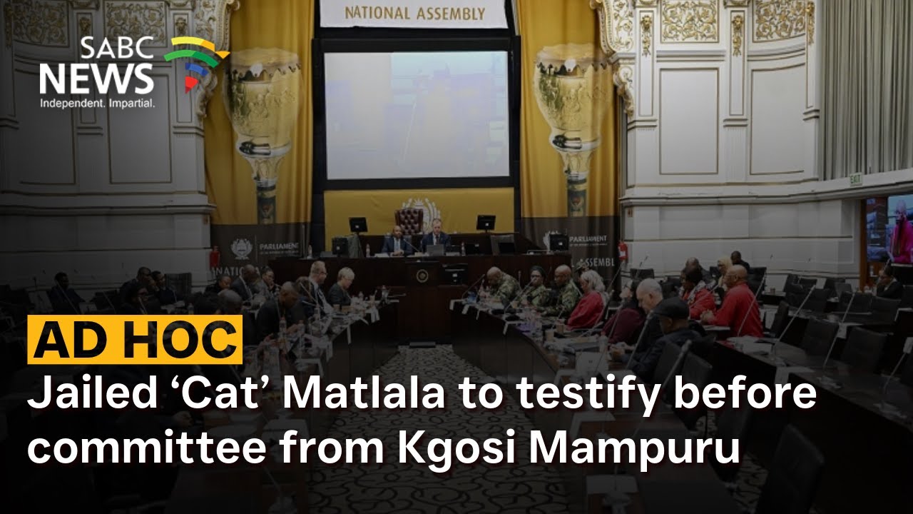 Ad Hoc | Jailed ‘Cat’ Matlala to testify before committee from Kgosi Mampuru: Lulama Matya