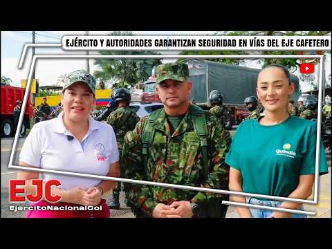 Holy Week 2026 | Army and authorities guarantee safety on roads in the Coffee Region