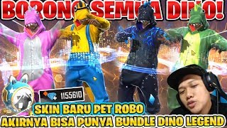 DULU GAPUNYA! SEKARANG KITA BORONG SEMUA DINO RANGERS VOUCHER! - Garena Free Fire