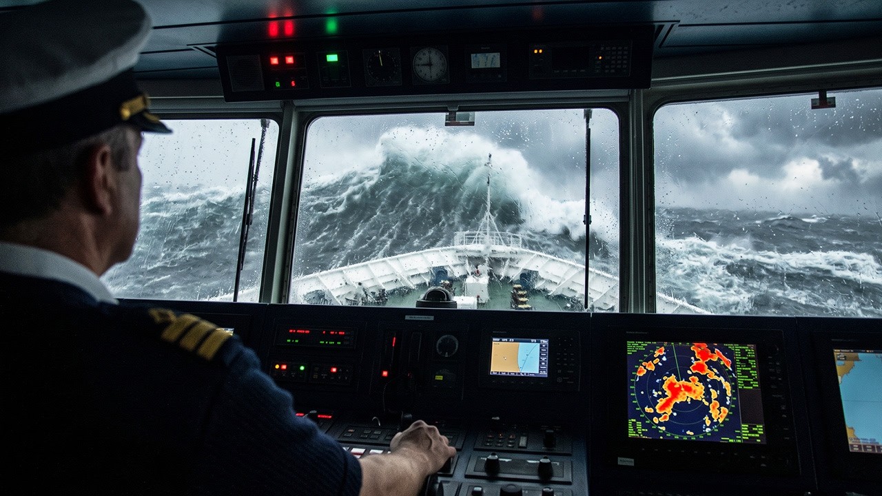How Cruise Ships Survive Violent Storms