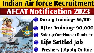 317 Vacancies |  Indian Air Force Recruitment | Salary 90000 | Freshers Ok | AFCAT Govt Job |TAMIL