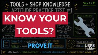 Tools + Shop Knowledge Aptitude Practice Test #1