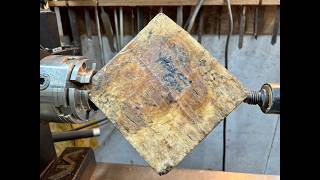 I Finally Turned Yellow Box Burl...It Was Worth the Wait