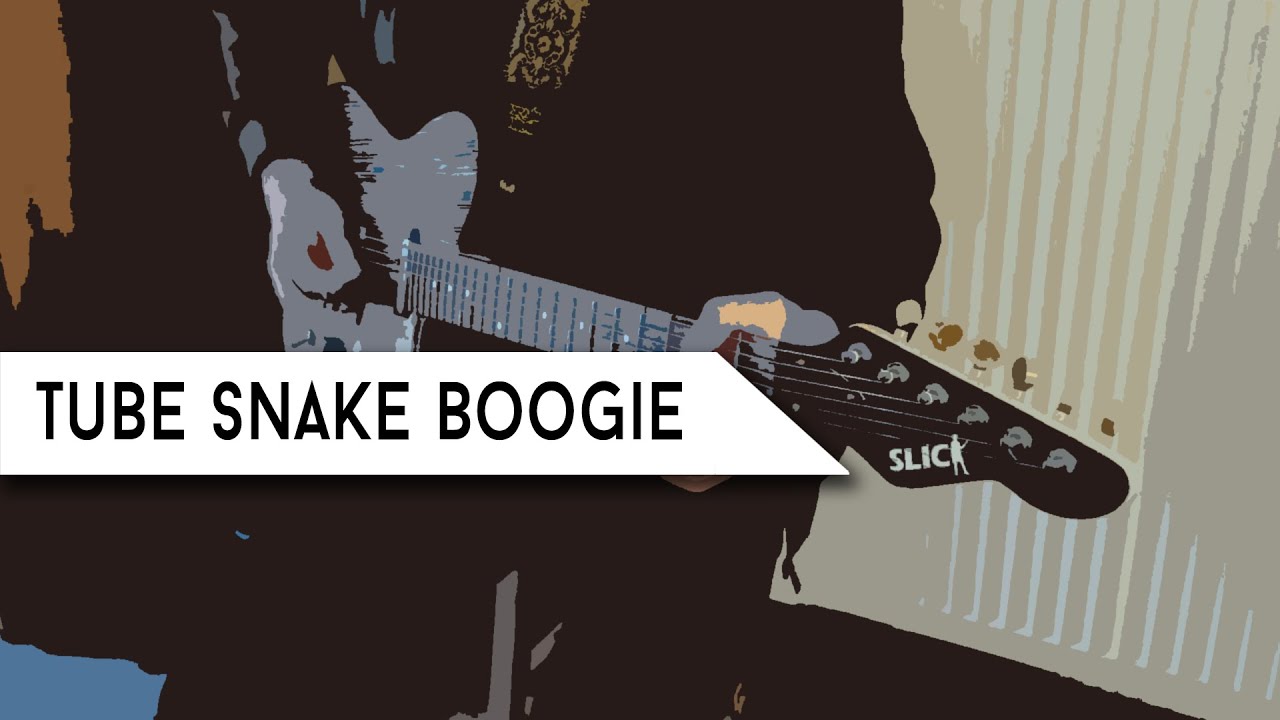 ZZ Top Tube Snake Boogie Solo Cover YouTube