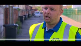 LATT talking to the BBC about 3 weekly bin collection