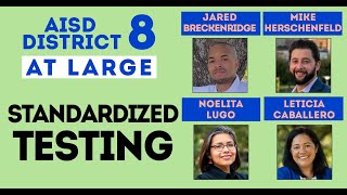 Standardized Testing - AISD 2020 D8 (All of Austin) School Board Candidate Forum