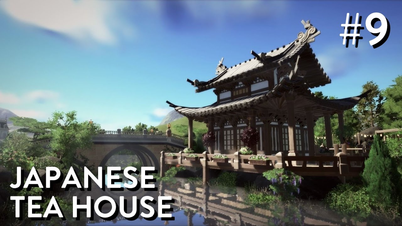 Planet Coaster: Fantasy Valley (Part 9) - Japanese Tea House - YouTube