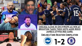 CHELSEA Fans Reaction to BRIGHTON 1-2 CHELSEA | Premier League GW 34 | 16-05-2024