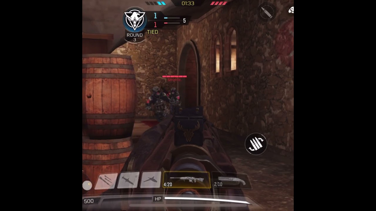 1v3 to save the Round.. 