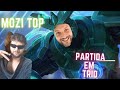 MOZI Top - Em trio com amigos - Honor of Kings Brasil