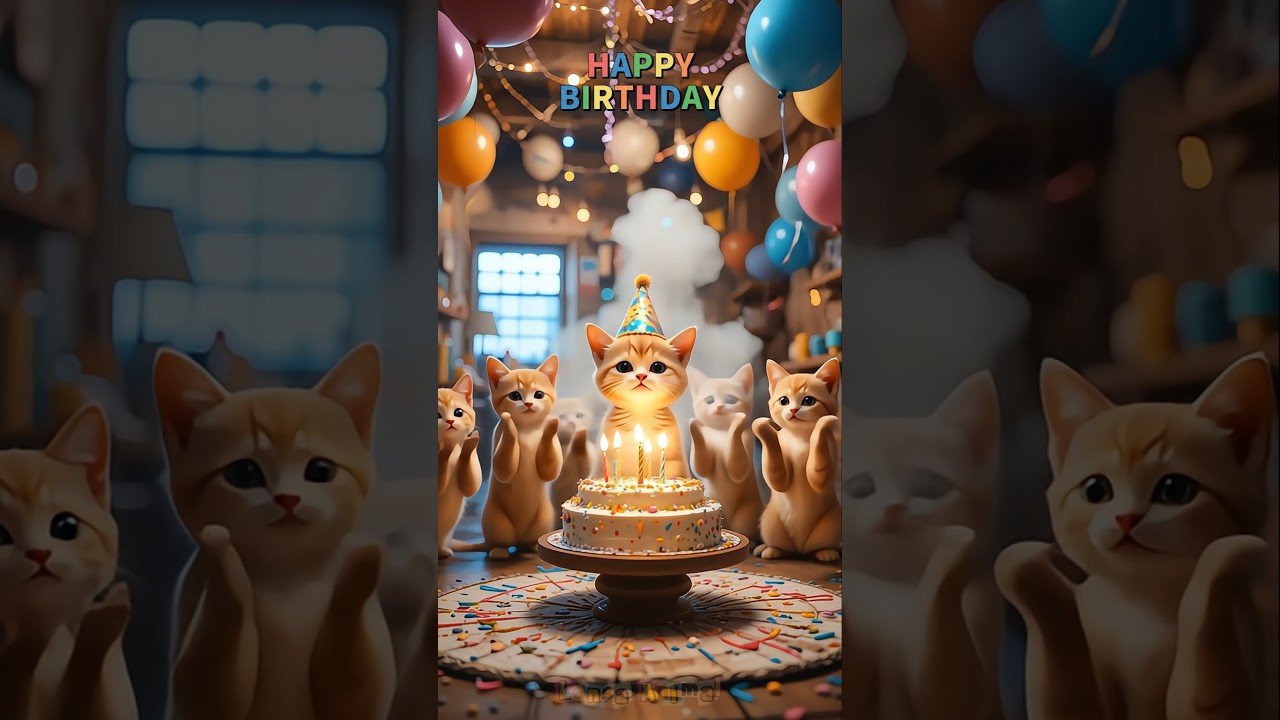 Cat Birthday Party 