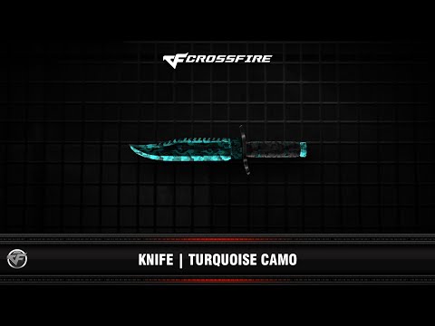 CF : Knife | Turquoise Camo