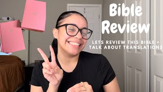 She Reads Truth Bible Review + Biblical Translations.