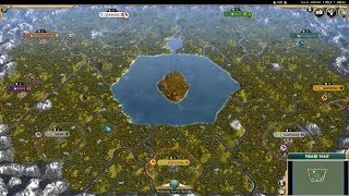 Civ 5 AI Only Timelapse: Explosive Terrarium