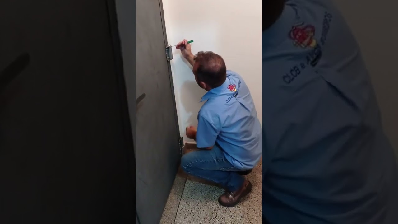 Regulagem de Porta Corta Fogo 🔥