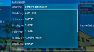 How To Increase Rendering Resolution On PPSSPP Emulator (Best Graphics) Ppsspp Resolution