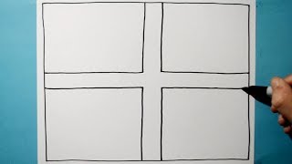 3D England Flag / Line Illusion Drawing Pattern / Daily Art Therapy / Day 0121