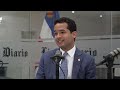 Omar Fernández: Propuestas para el Senado, visión de la política y secretos no confesados