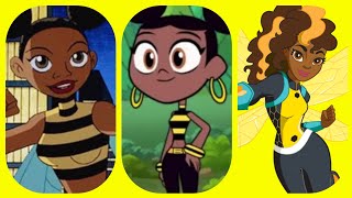 'Bumblebee' Evolution in Cartoons and Movies (DC Comics) (updated)