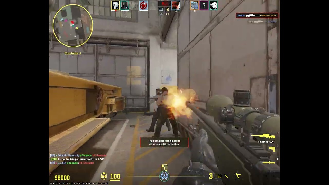 Бизарный багоюз на de_Train.mp4 =======-))