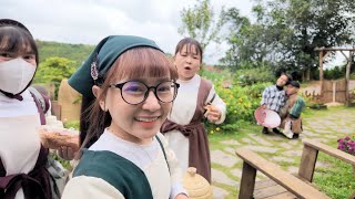 1 Ngày Đi Làm Gặp Khán Giả Yêu Mến Và Cả Nhóm Náo Loạn Chợ Đêm. || Ut Mini. 