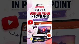 How to Add a YouTube Video to PowerPoint in Seconds! 🔥