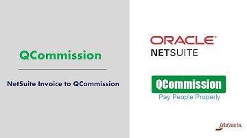NetSuite Invoice to QCommission